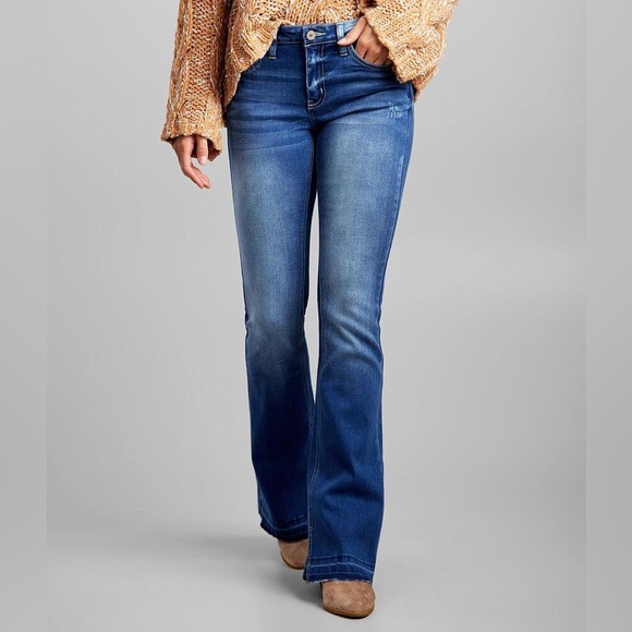 KanCan Denim - KanCan High Rise Flare Jeans for Women, Estilo